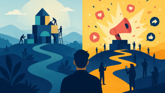 Brand building vs virality