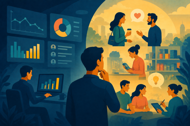 representing consumer insight over raw analytics.