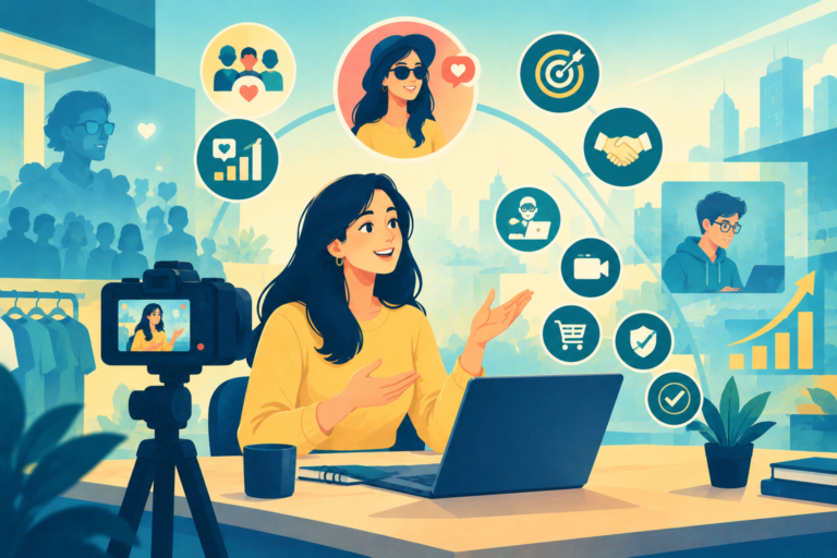 A digital marketing analytics dashboard comparing high engagement rates against massive follower counts, representing creator compensation strategy
