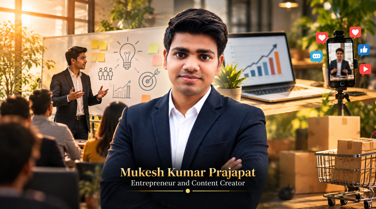 Mukesh Kumar Prajapat, Communication Skills