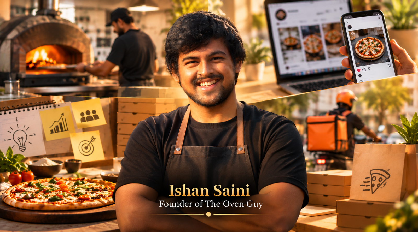 Ishan Saini, Founder of The Oven Guy